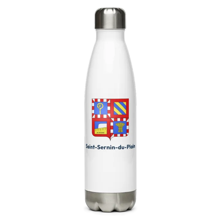 Gourde inox blason de Saint-Sernin-du-Plain