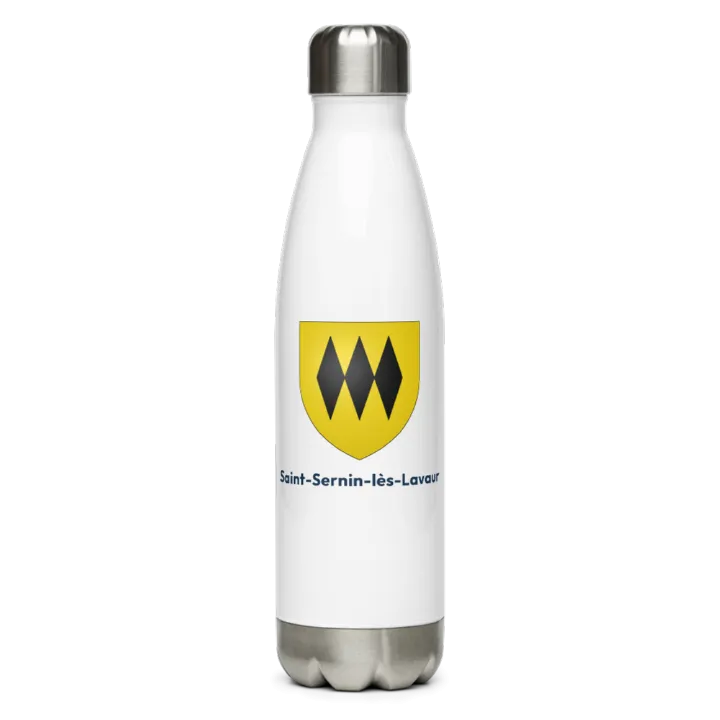 Gourde inox blason de Saint-Sernin-lès-Lavaur