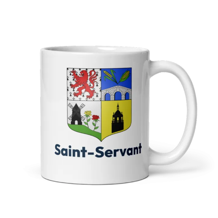 Mug blason de Saint-Servant