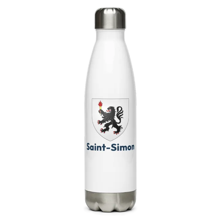 Gourde inox blason de Saint-Simon