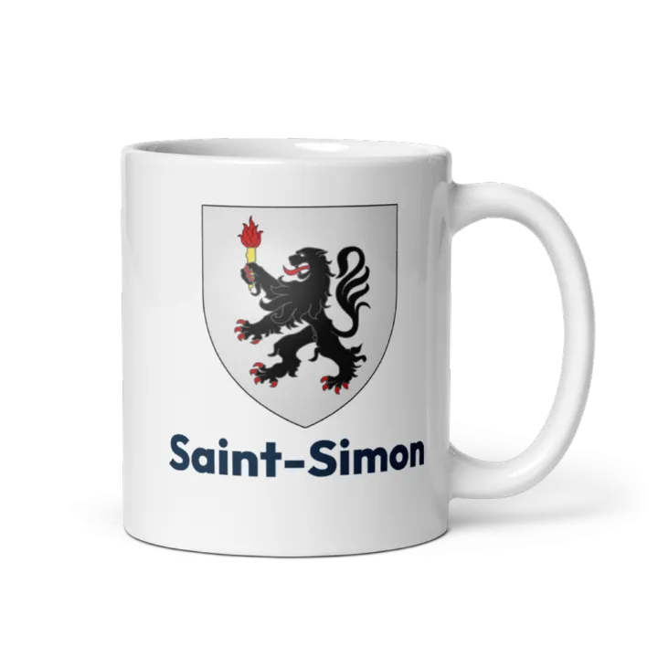 Mug blason de Saint-Simon