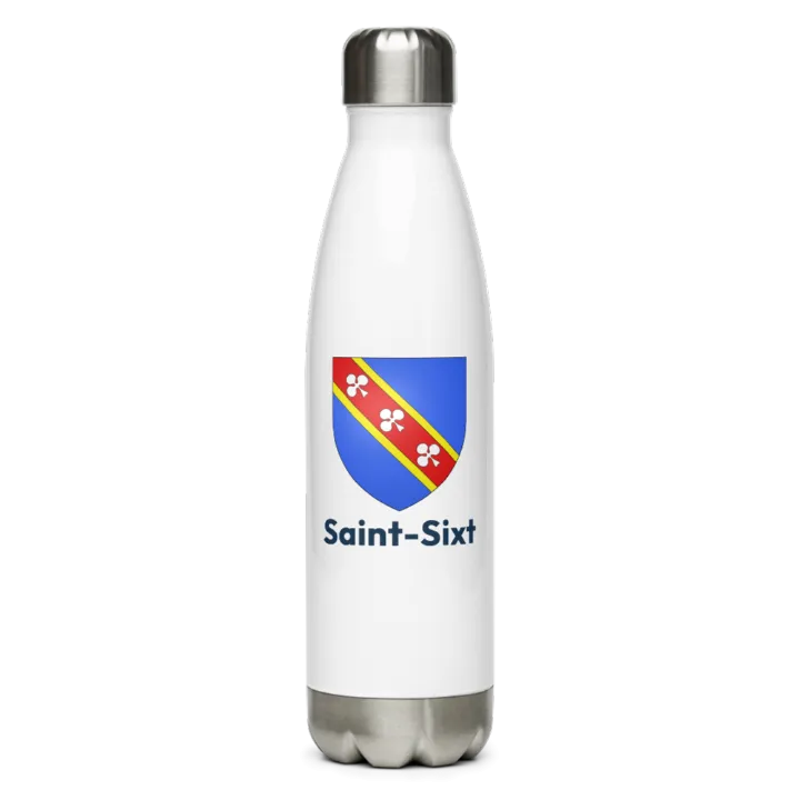 Gourde inox blason de Saint-Sixt