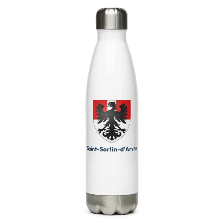 Gourde inox blason de Saint-Sorlin-d'Arves