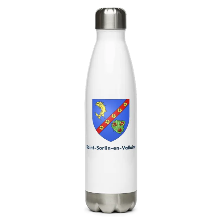 Gourde inox blason de Saint-Sorlin-en-Valloire