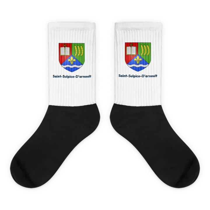 Chaussettes — blason de Saint-Sulpice-d'Arnoult