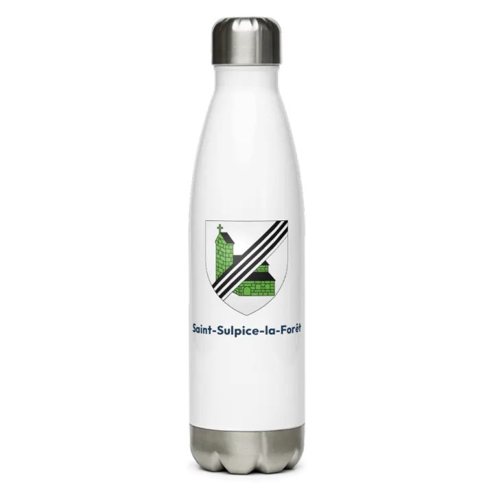 Gourde inox blason de Saint-Sulpice-la-Forêt