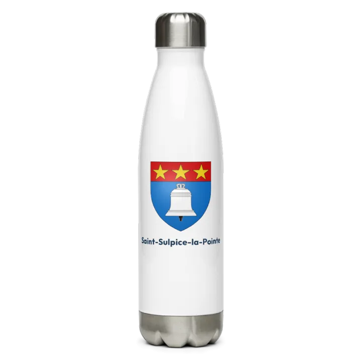 Gourde inox blason de Saint-Sulpice-la-Pointe