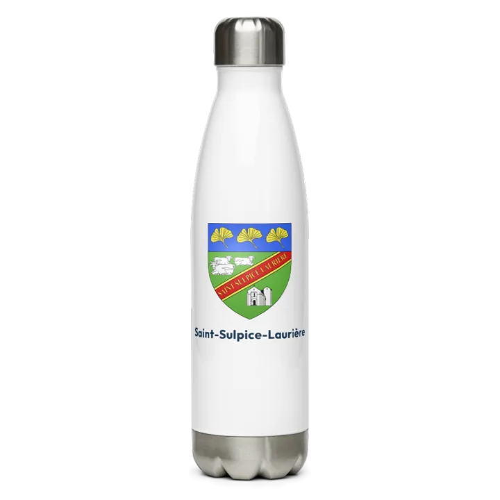 Gourde inox blason de Saint-Sulpice-Laurière