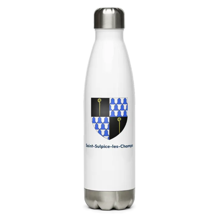 Gourde inox blason de Saint-Sulpice-les-Champs