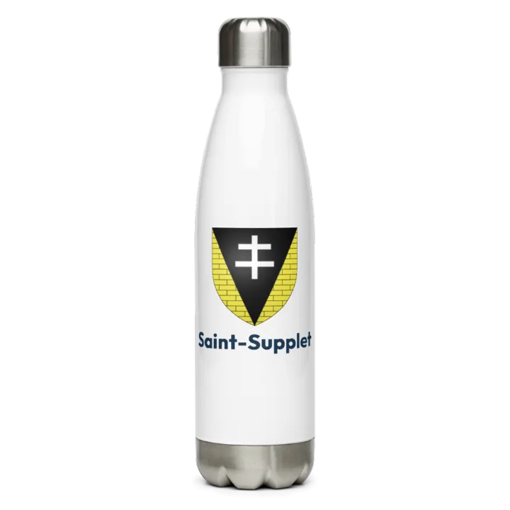 Gourde inox blason de Saint-Supplet