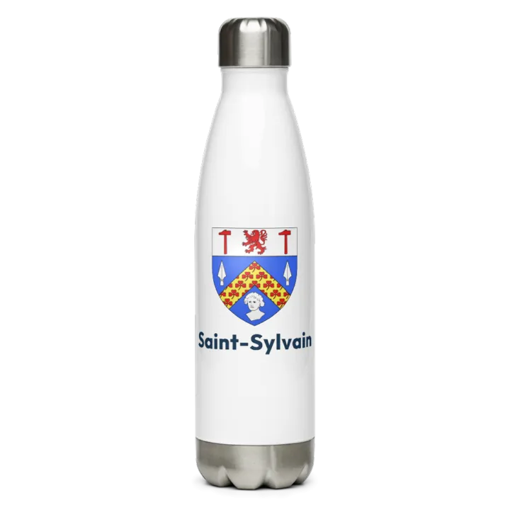 Gourde inox blason de Saint-Sylvain