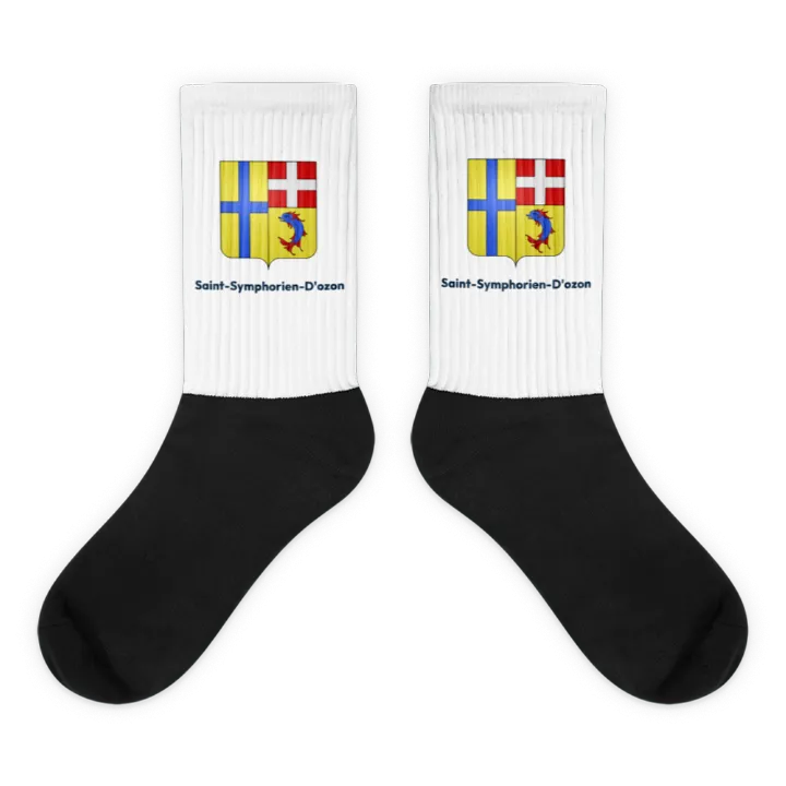 Chaussettes — blason de Saint-Symphorien-d'Ozon