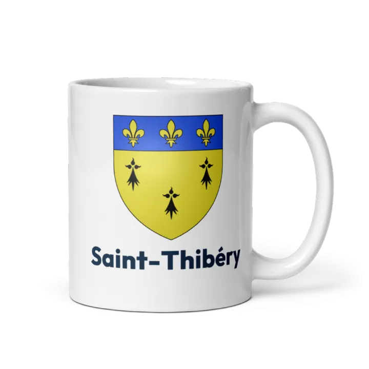 Mug blason de Saint-Thibéry