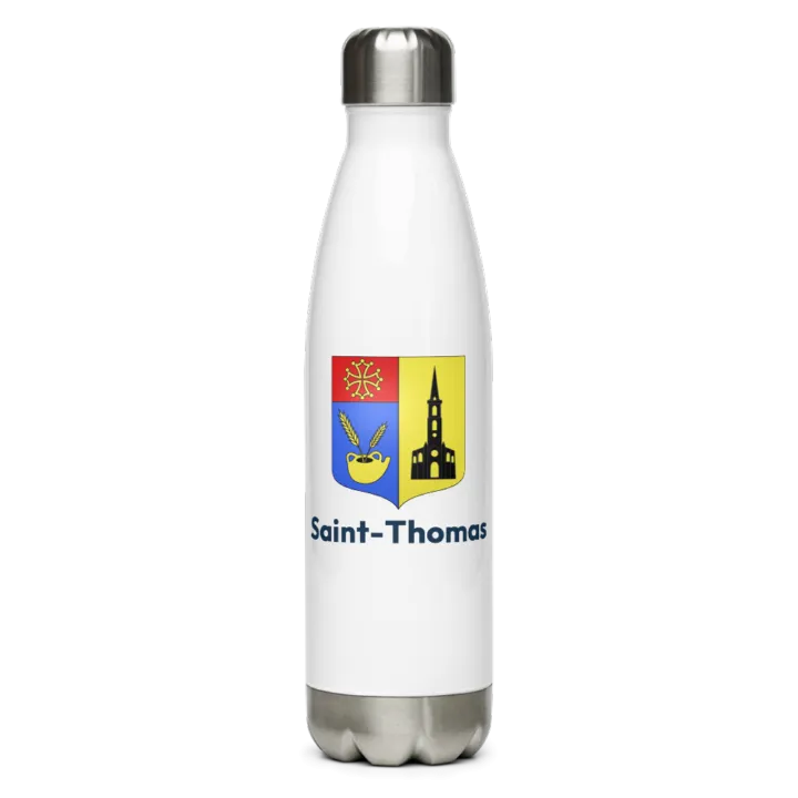 Gourde inox blason de Saint-Thomas