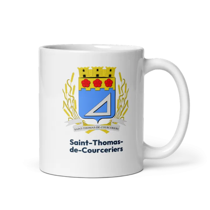 Mug blason de Saint-Thomas-de-Courceriers