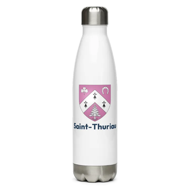 Gourde inox blason de Saint-Thuriau