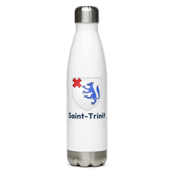 Gourde inox blason de Saint-Trinit