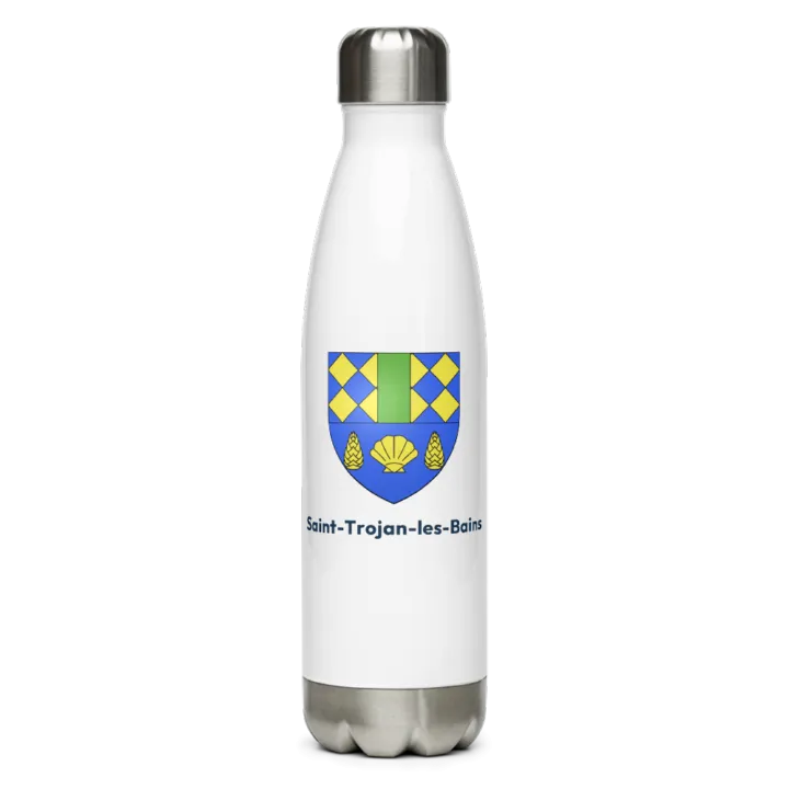 Gourde inox — blason de Saint-Trojan-les-Bains