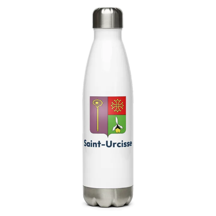Gourde inox blason de Saint-Urcisse