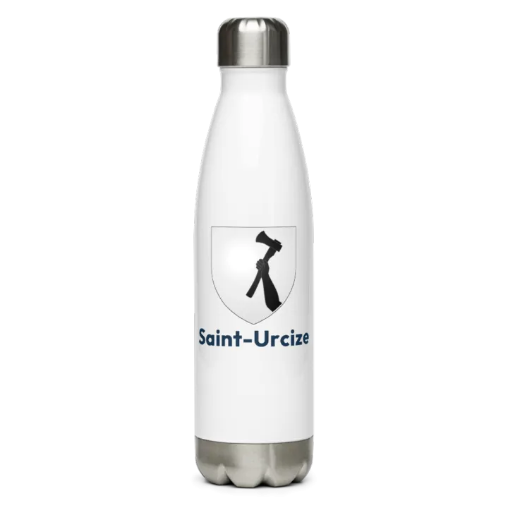 Gourde inox blason de Saint-Urcize