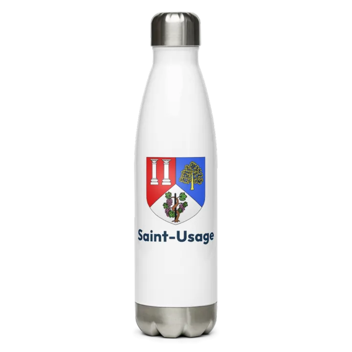 Gourde inox blason de Saint-Usage