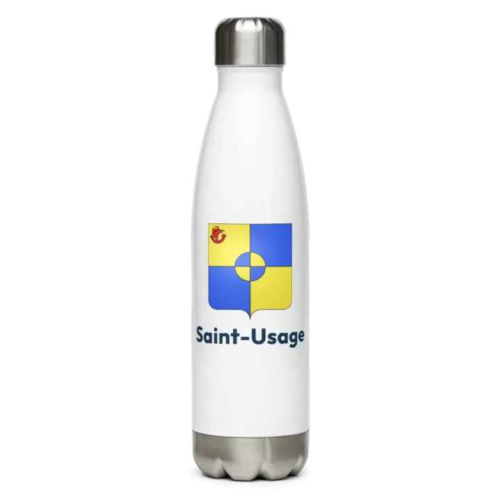 Gourde inox blason de Saint-Usage