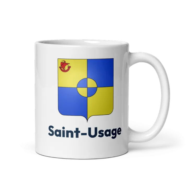 Mug blason de Saint-Usage