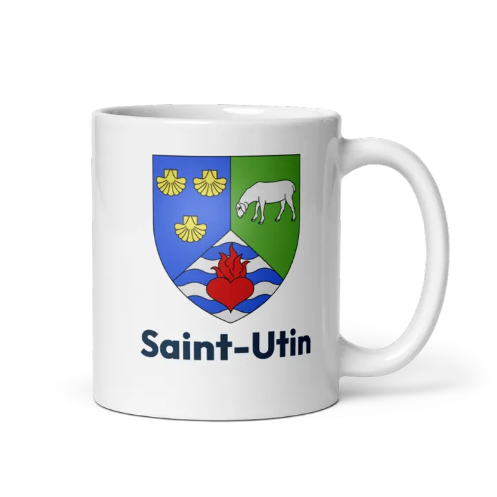 Mug blason de Saint-Utin