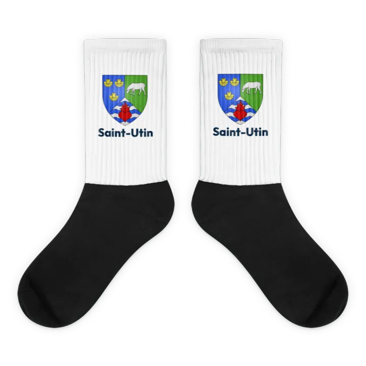 Chaussettes — blason de Saint-Utin