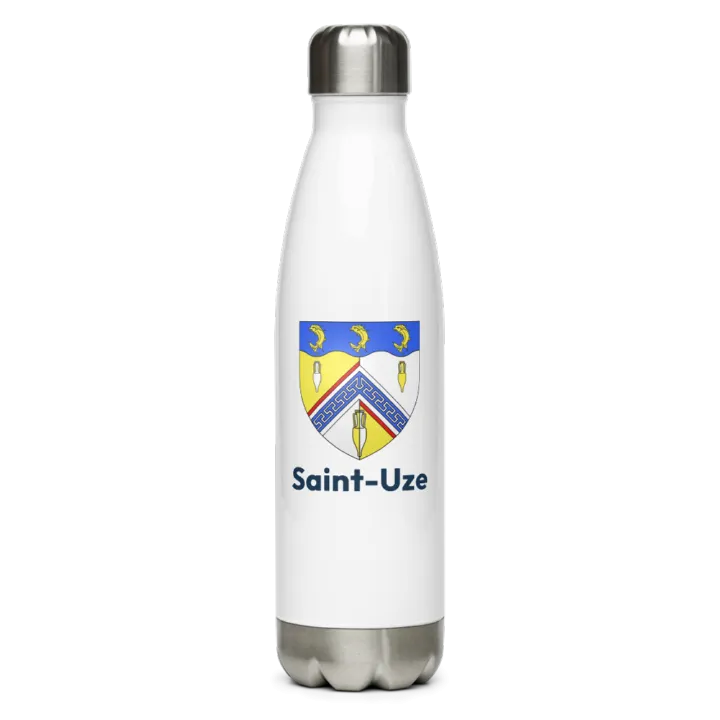 Gourde inox blason de Saint-Uze