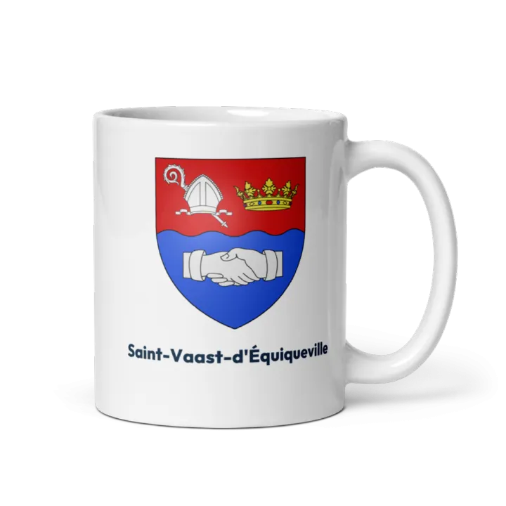 Mug blason de Saint-Vaast-d'Équiqueville
