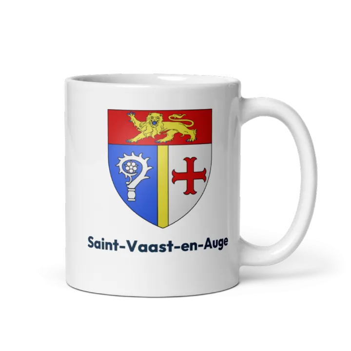 Mug blason de Saint-Vaast-en-Auge