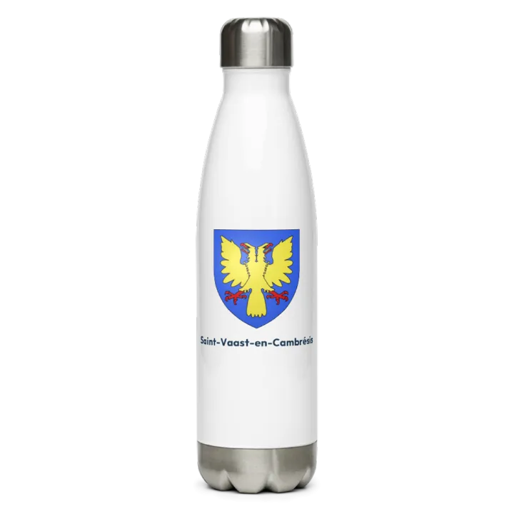 Gourde inox blason de Saint-Vaast-en-Cambrésis