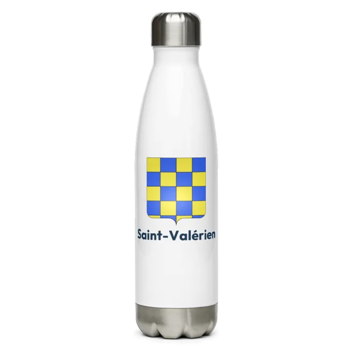 Gourde inox blason de Saint-Valérien