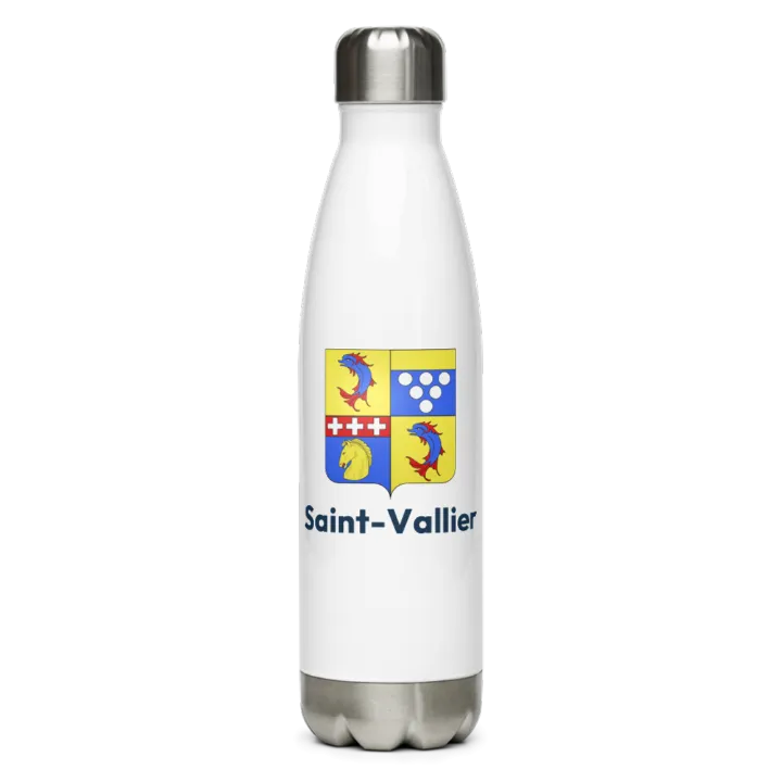 Gourde inox blason de Saint-Vallier