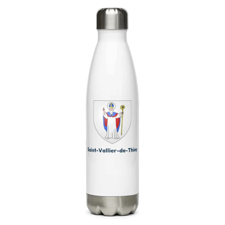 Gourde inox blason de Saint-Vallier-de-Thiey