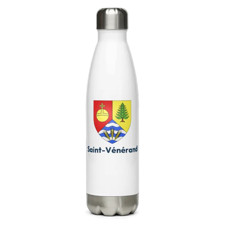 Gourde inox blason de Saint-Vénérand