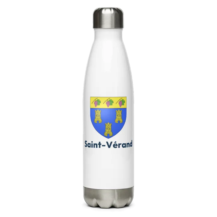 Gourde inox blason de Saint-Vérand