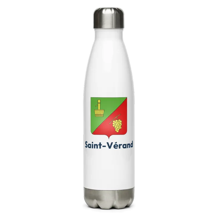 Gourde inox blason de Saint-Vérand
