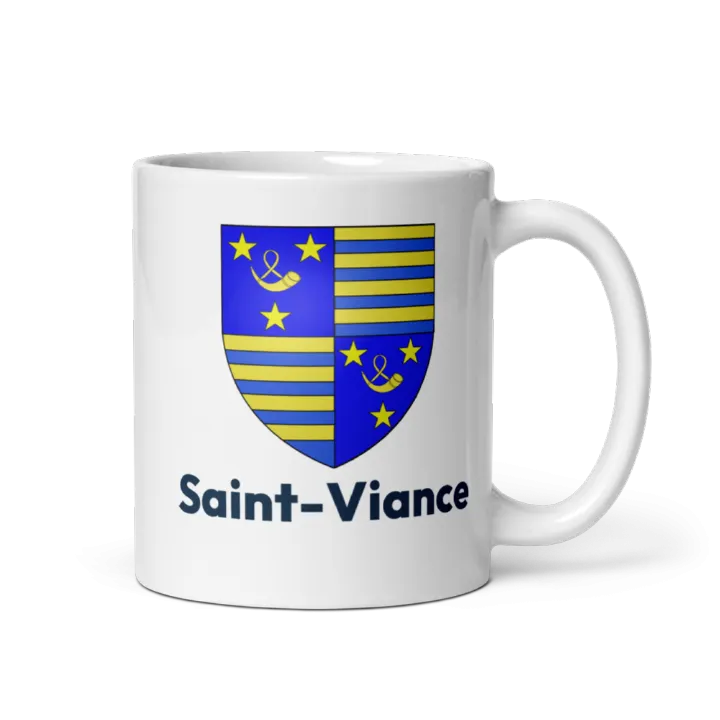 Mug blason de Saint-Viance