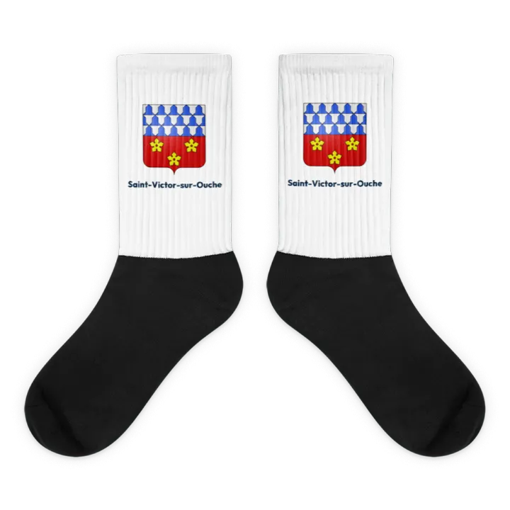 Chaussettes — blason de Saint-Victor-sur-Ouche