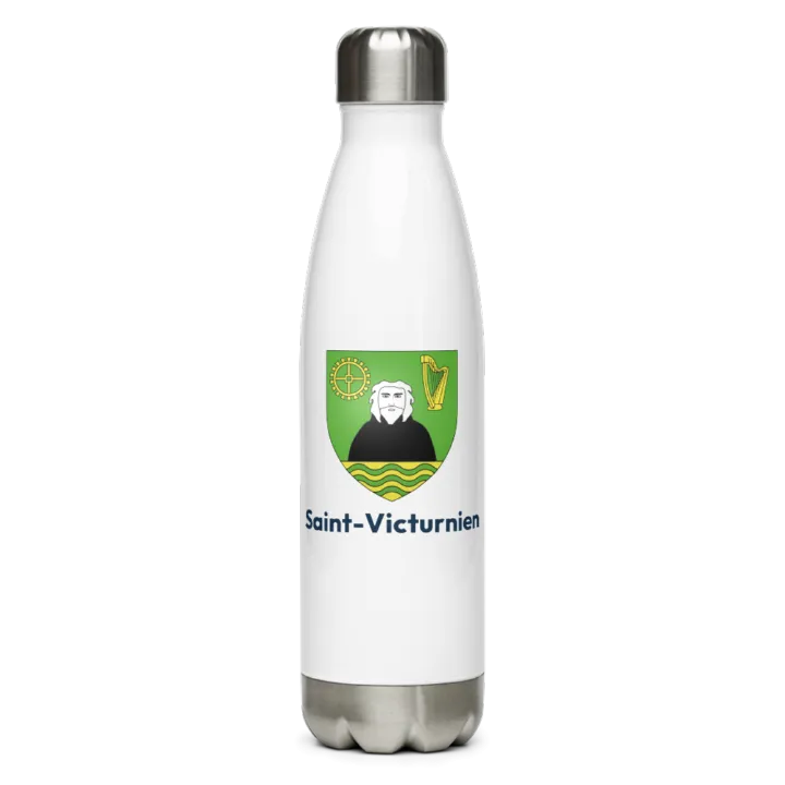 Gourde inox — blason de Saint-Victurnien