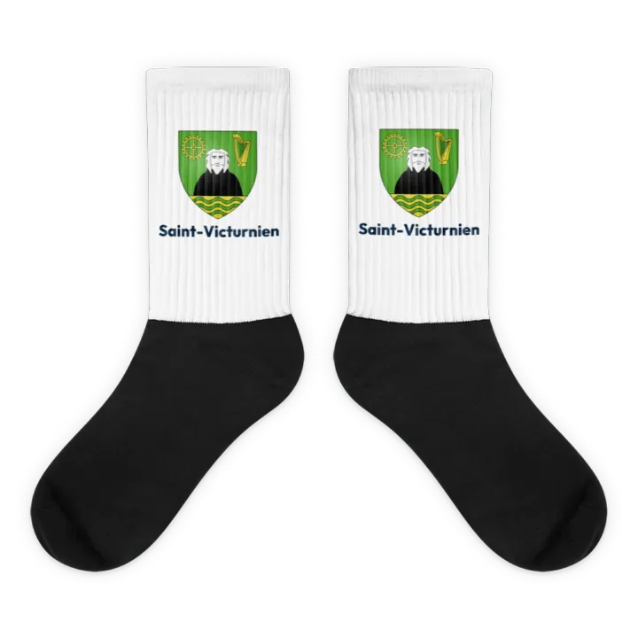 Chaussettes — blason de Saint-Victurnien