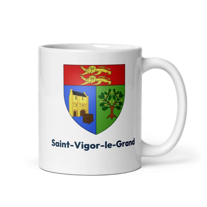 Mug blason de Saint-Vigor-le-Grand