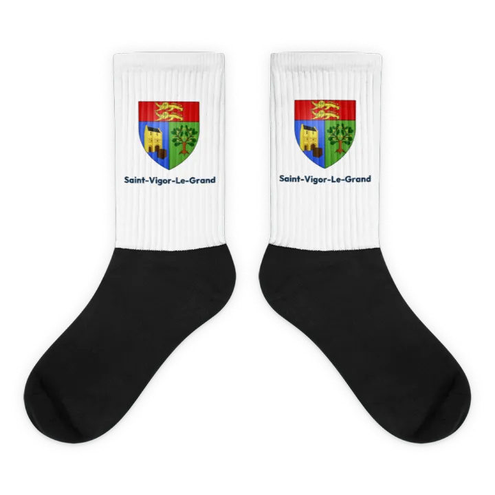 Chaussettes — blason de Saint-Vigor-le-Grand