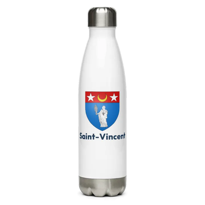 Gourde inox blason de Saint-Vincent