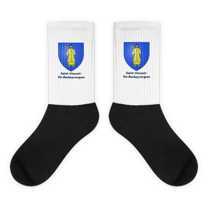 Chaussettes — blason de Saint-Vincent-de-Barbeyrargues
