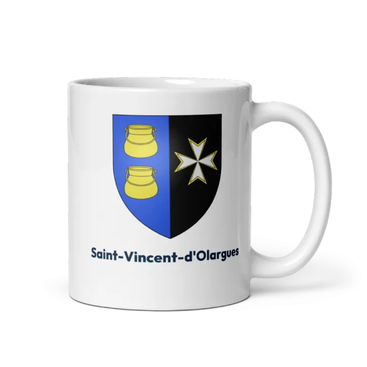 Mug blason de Saint-Vincent-d'Olargues