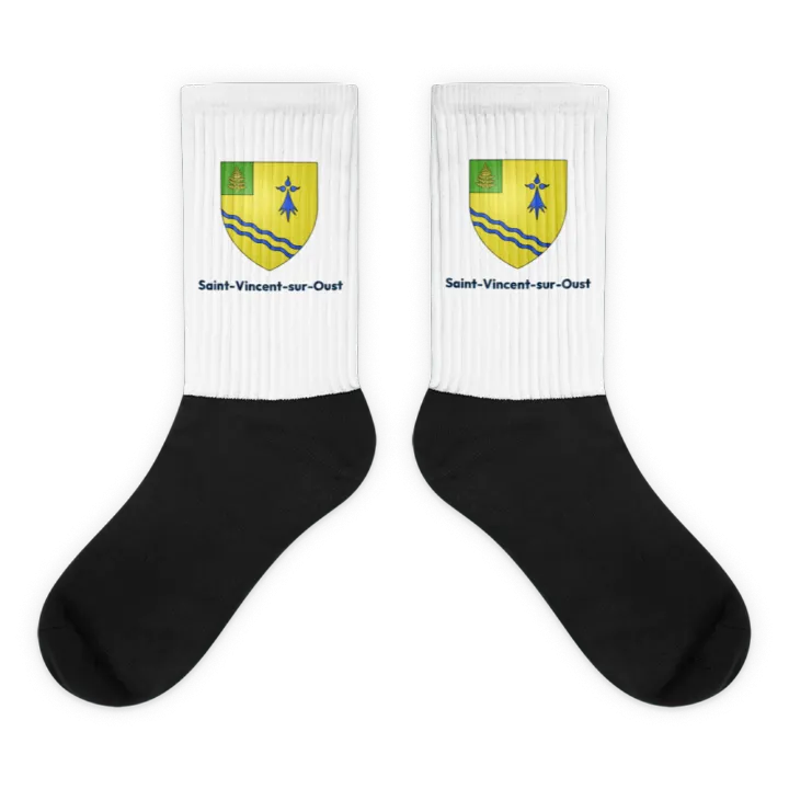 Chaussettes — blason de Saint-Vincent-sur-Oust