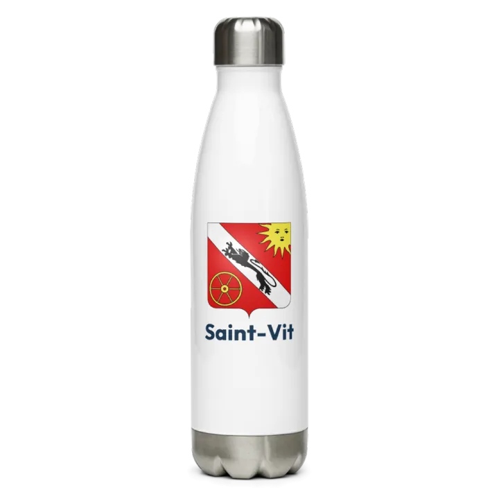 Gourde inox blason de Saint-Vit
